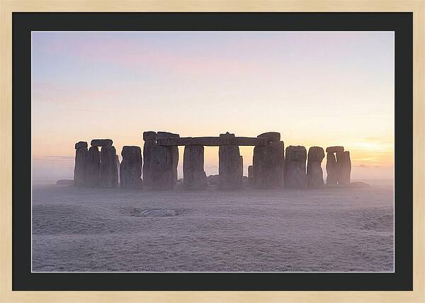 Winter Solstice Light Over Stonehenge