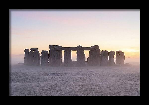 Winter Solstice Light Over Stonehenge