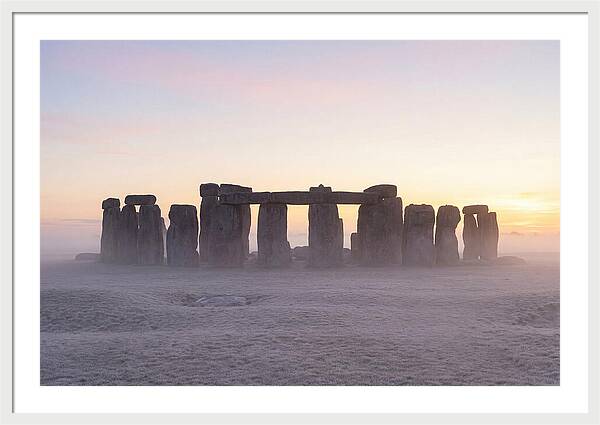 Winter Solstice Light Over Stonehenge