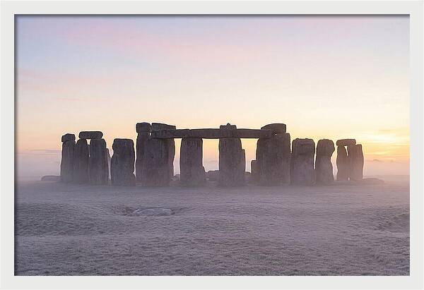 Winter Solstice Light Over Stonehenge