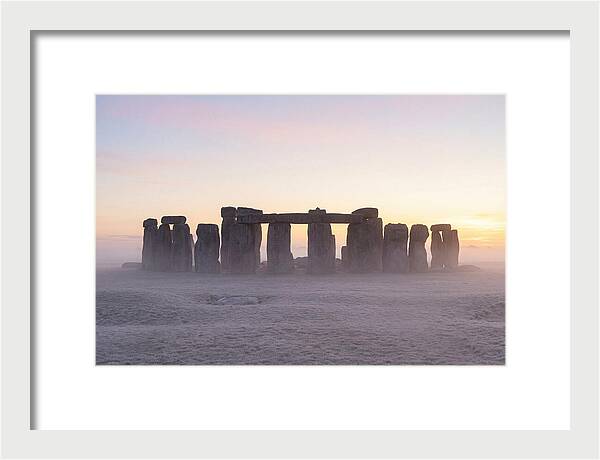 Winter Solstice Light Over Stonehenge