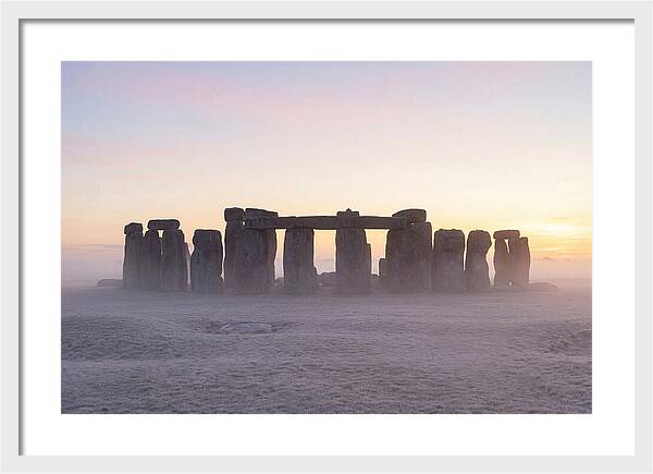 Winter Solstice Light Over Stonehenge