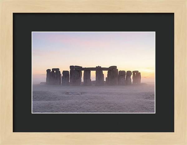 Winter Solstice Light Over Stonehenge