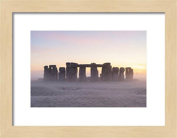 Winter Solstice Light Over Stonehenge