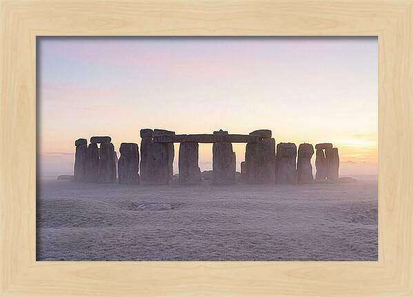 Winter Solstice Light Over Stonehenge
