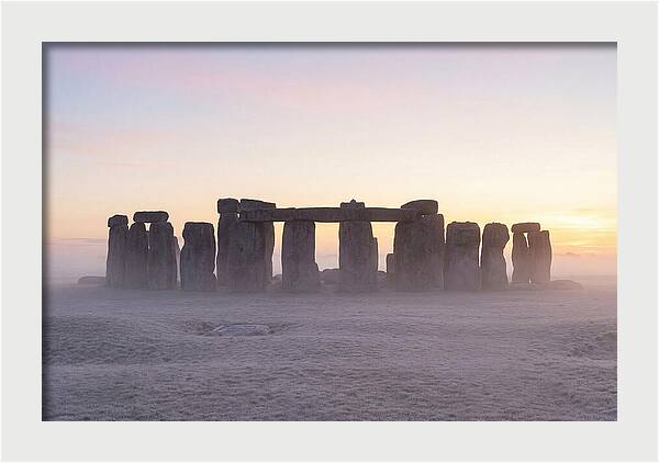 Winter Solstice Light Over Stonehenge