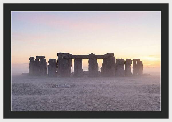 Winter Solstice Light Over Stonehenge