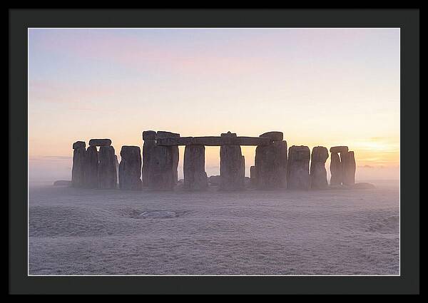 Winter Solstice Light Over Stonehenge