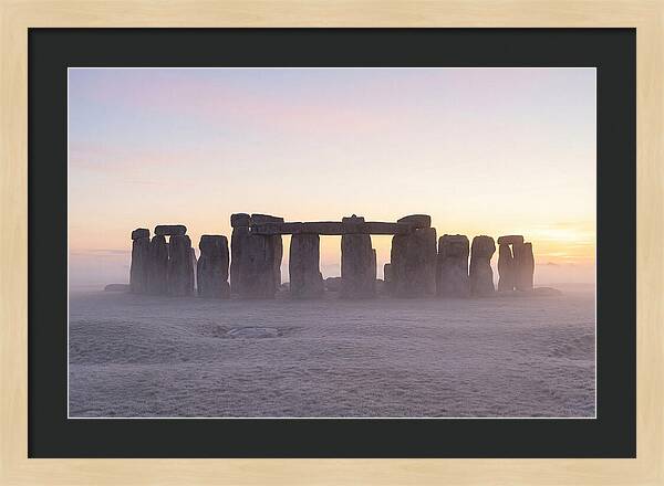 Winter Solstice Light Over Stonehenge