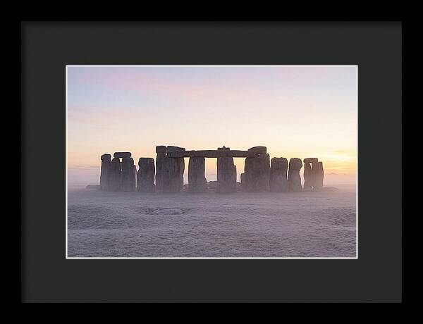Winter Solstice Light Over Stonehenge
