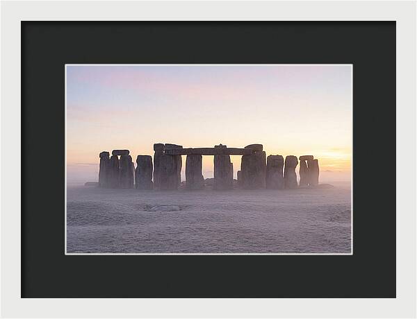 Winter Solstice Light Over Stonehenge