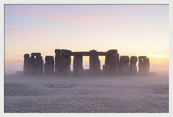 Winter Solstice Light Over Stonehenge