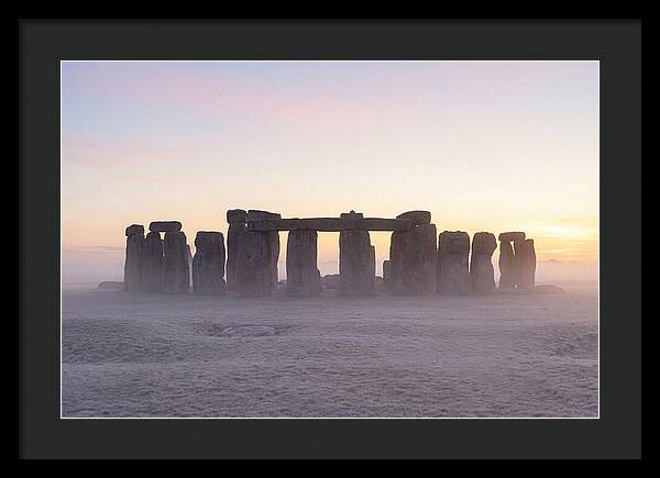 Winter Solstice Light Over Stonehenge