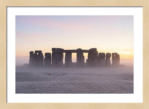 Winter Solstice Light Over Stonehenge