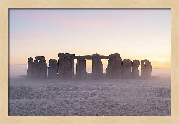 Winter Solstice Light Over Stonehenge