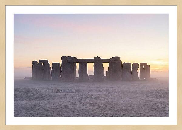Winter Solstice Light Over Stonehenge