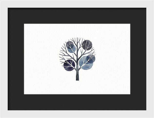 Winter Tree Silhouette