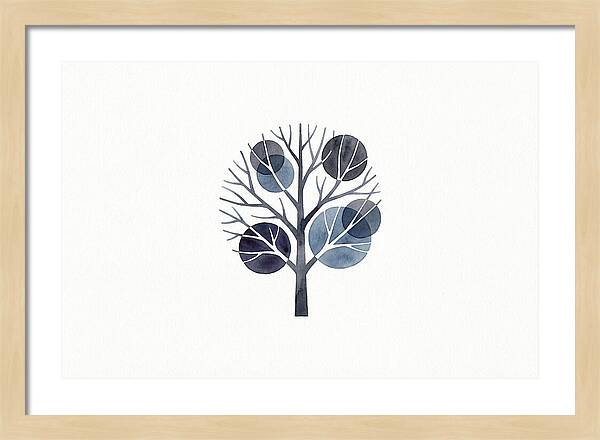 Winter Tree Silhouette
