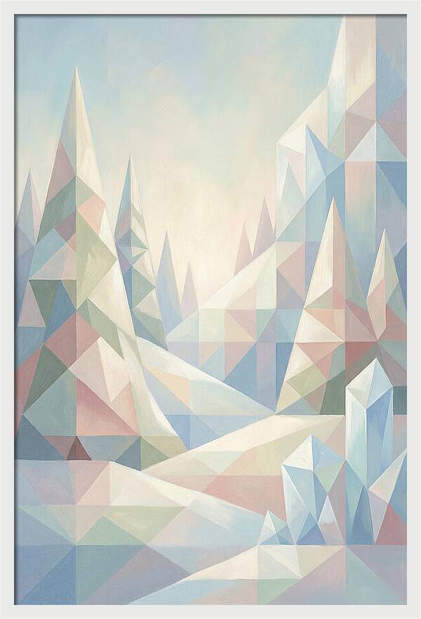 Winter Wonderland In Pastel Hues