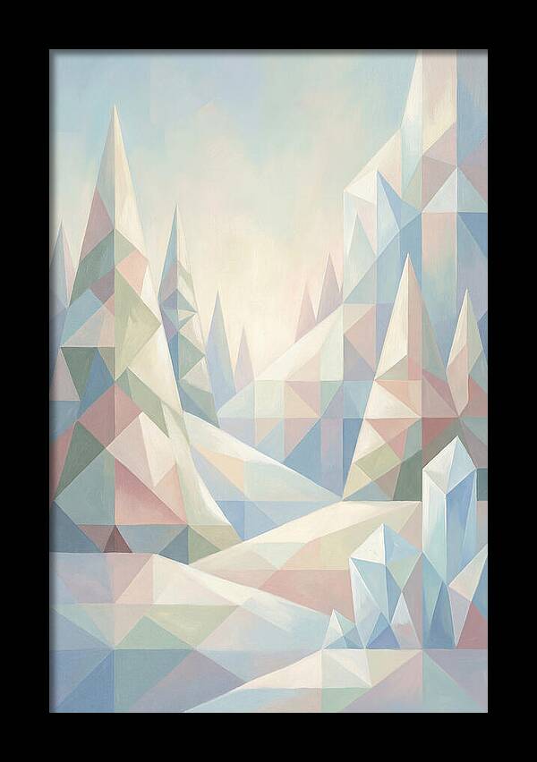 Winter Wonderland In Pastel Hues