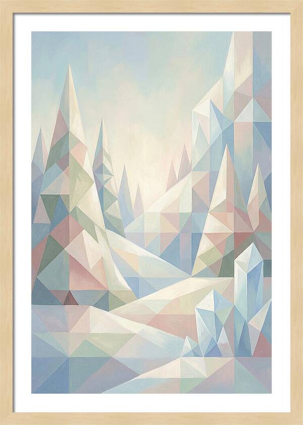 Winter Wonderland In Pastel Hues