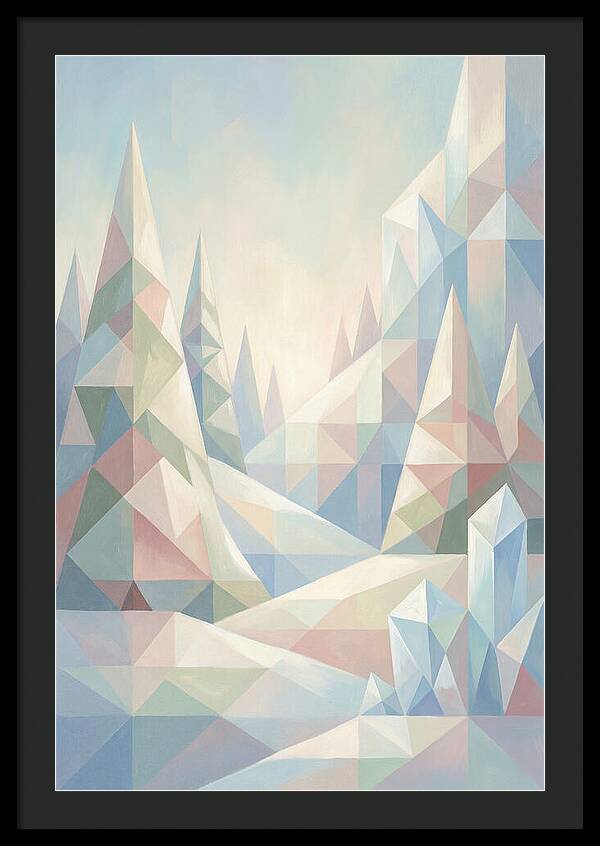Winter Wonderland In Pastel Hues