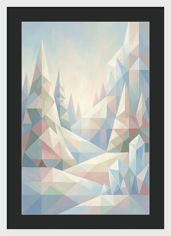 Winter Wonderland In Pastel Hues