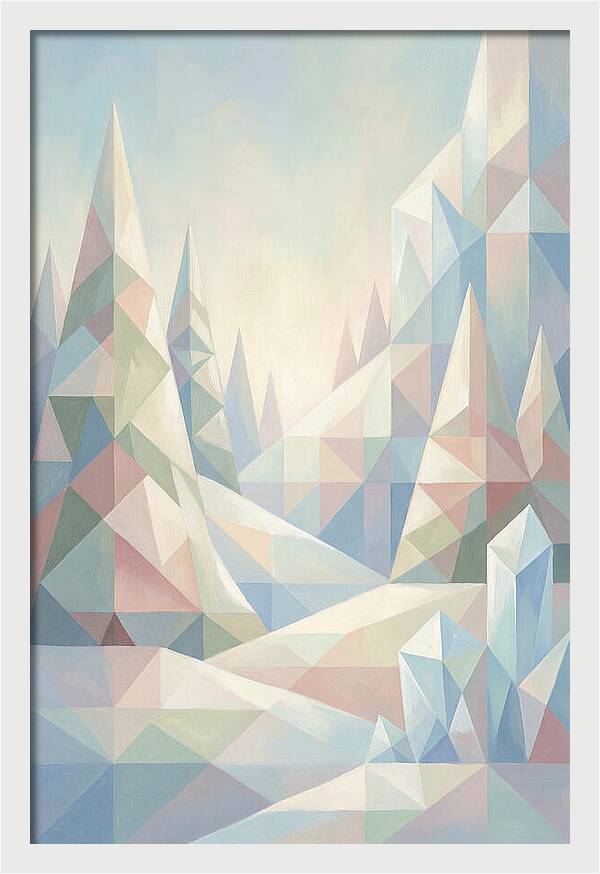 Winter Wonderland In Pastel Hues