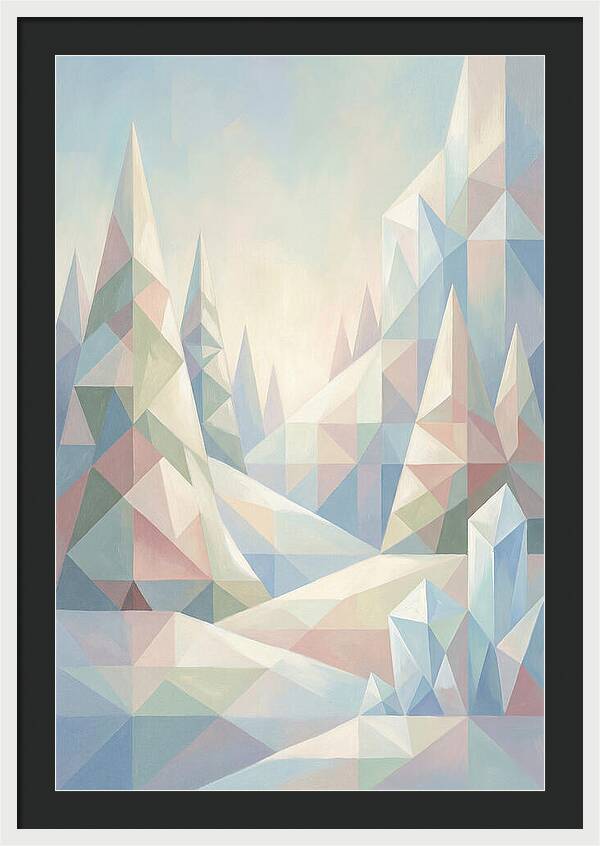 Winter Wonderland In Pastel Hues
