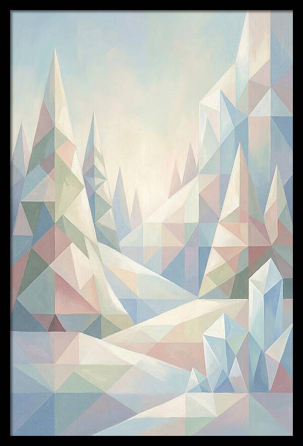 Winter Wonderland In Pastel Hues