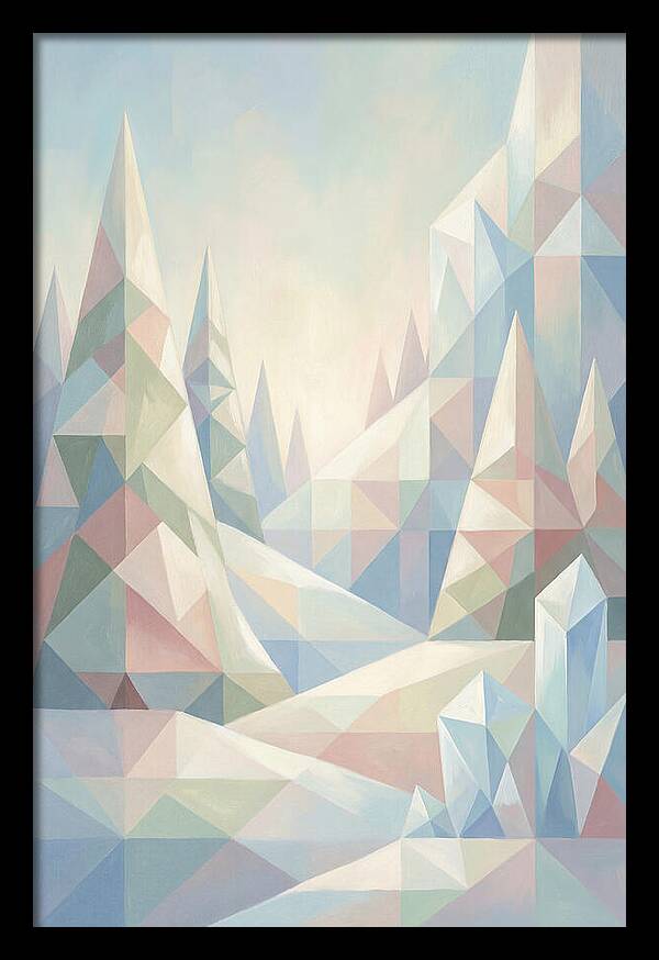 Winter Wonderland In Pastel Hues