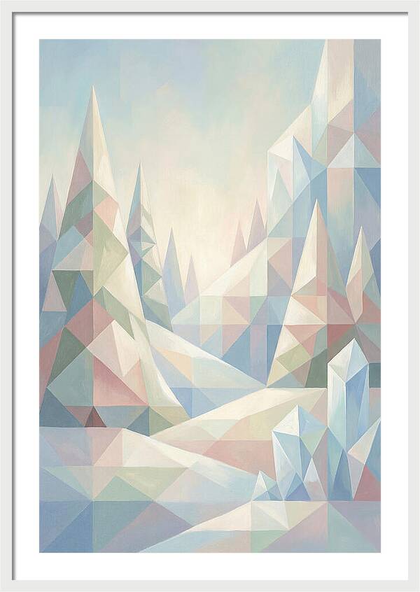 Winter Wonderland In Pastel Hues