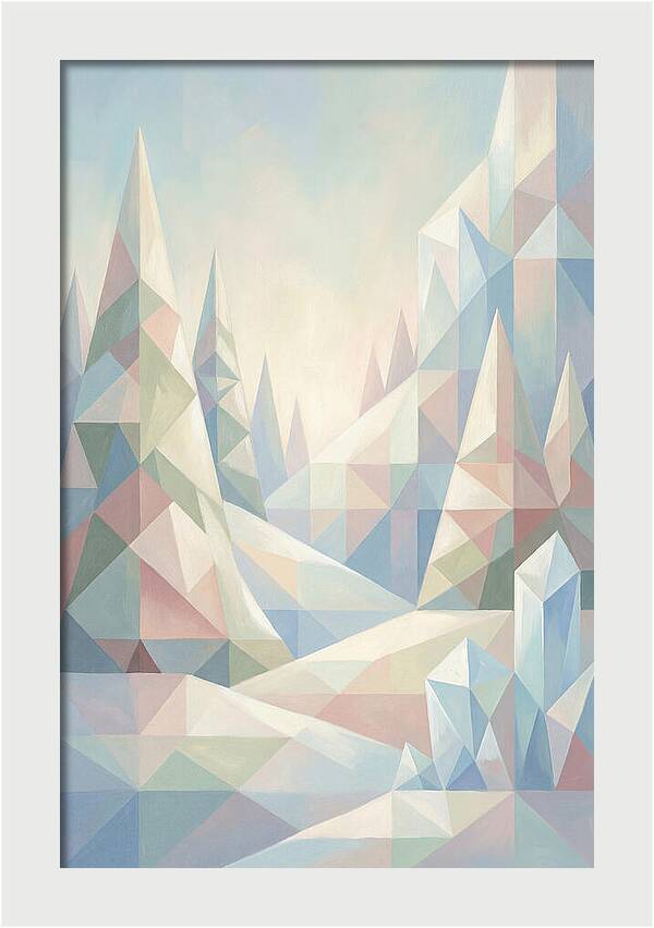 Winter Wonderland In Pastel Hues