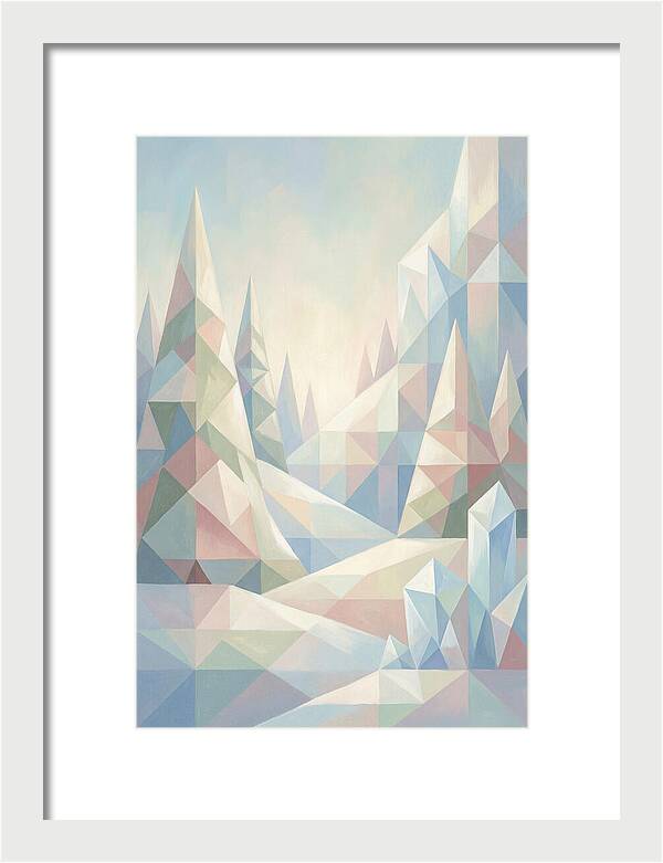Winter Wonderland In Pastel Hues
