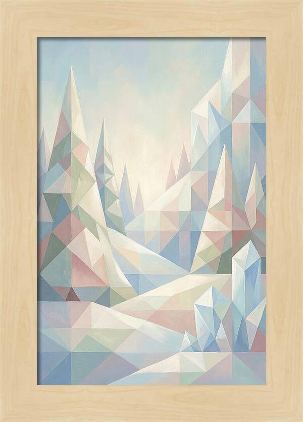Winter Wonderland In Pastel Hues