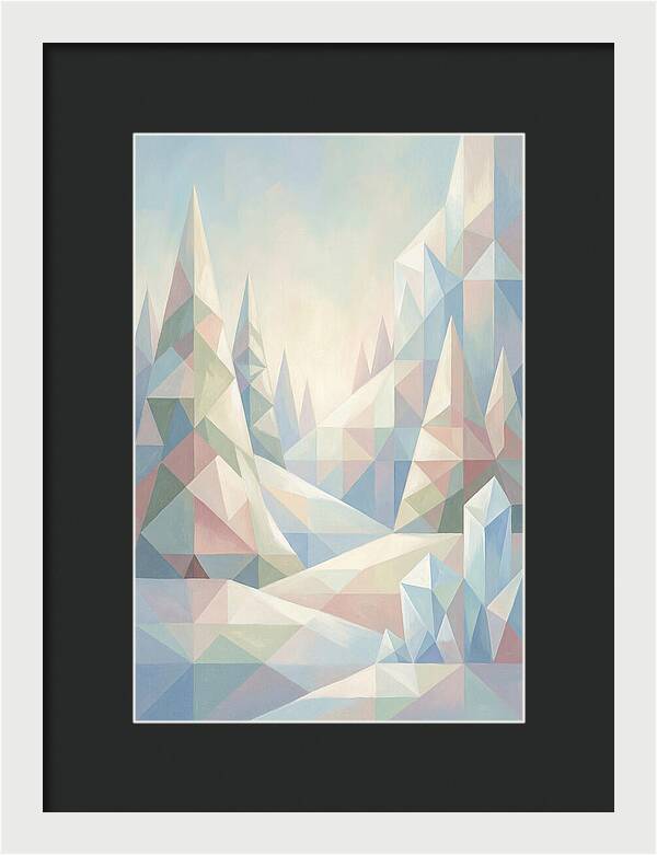 Winter Wonderland In Pastel Hues