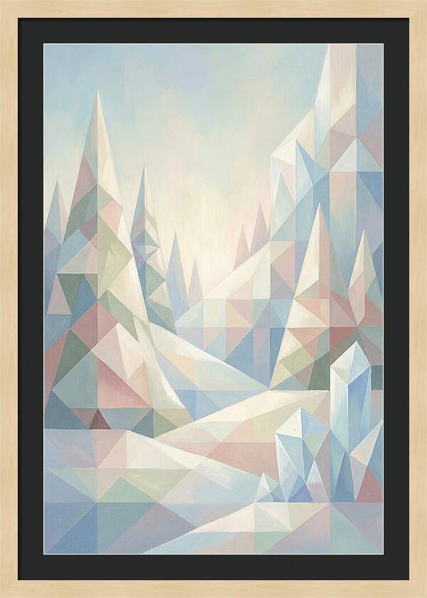 Winter Wonderland In Pastel Hues