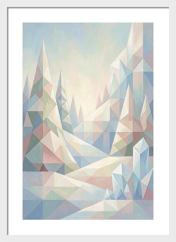 Winter Wonderland In Pastel Hues
