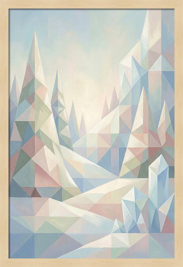 Winter Wonderland In Pastel Hues
