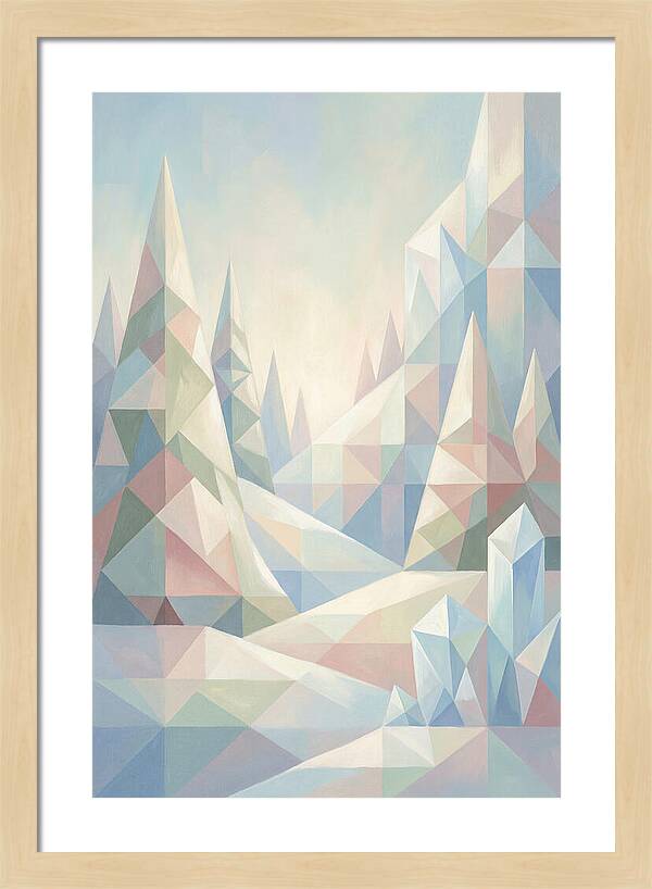 Winter Wonderland In Pastel Hues