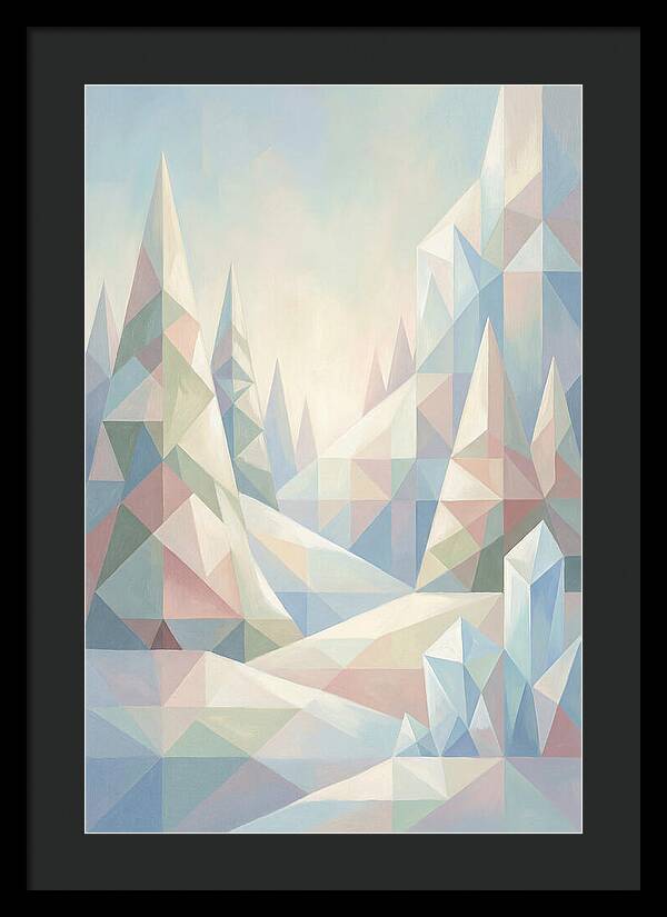 Winter Wonderland In Pastel Hues