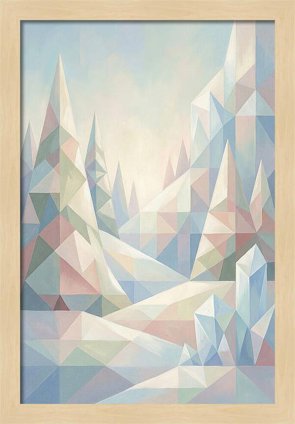 Winter Wonderland In Pastel Hues