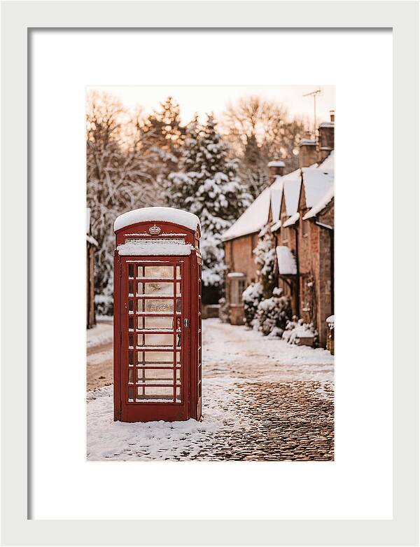 Winter Wonderland Phone Box