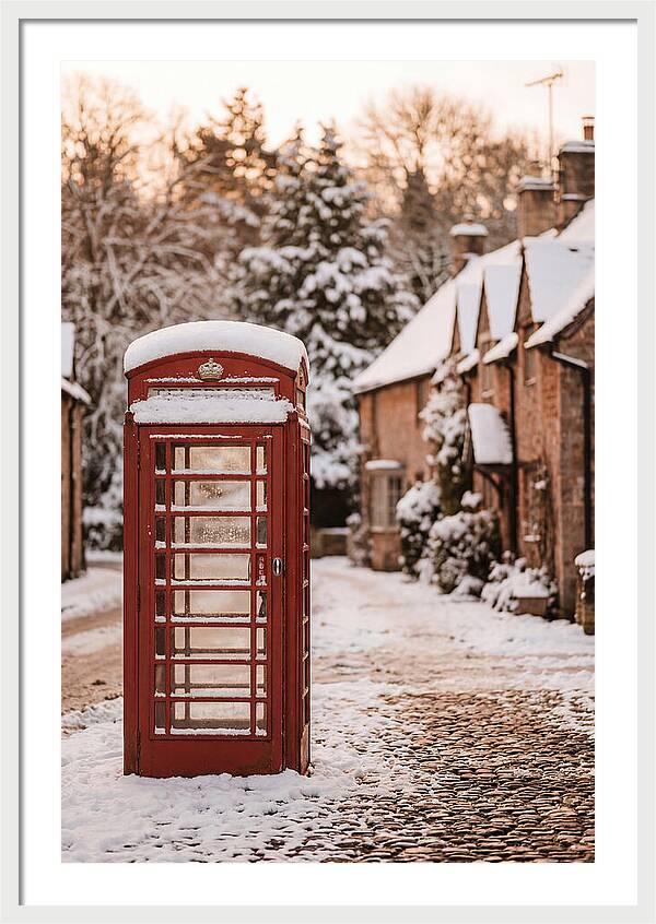 Winter Wonderland Phone Box