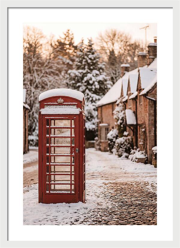 Winter Wonderland Phone Box
