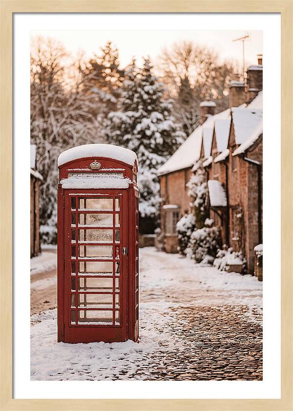 Winter Wonderland Phone Box