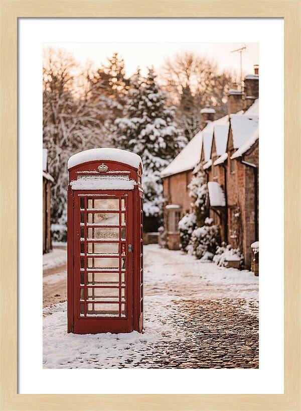 Winter Wonderland Phone Box