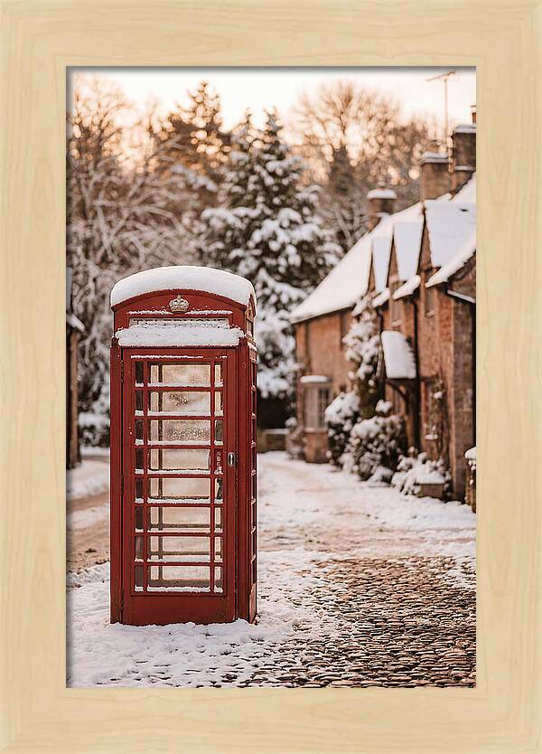 Winter Wonderland Phone Box