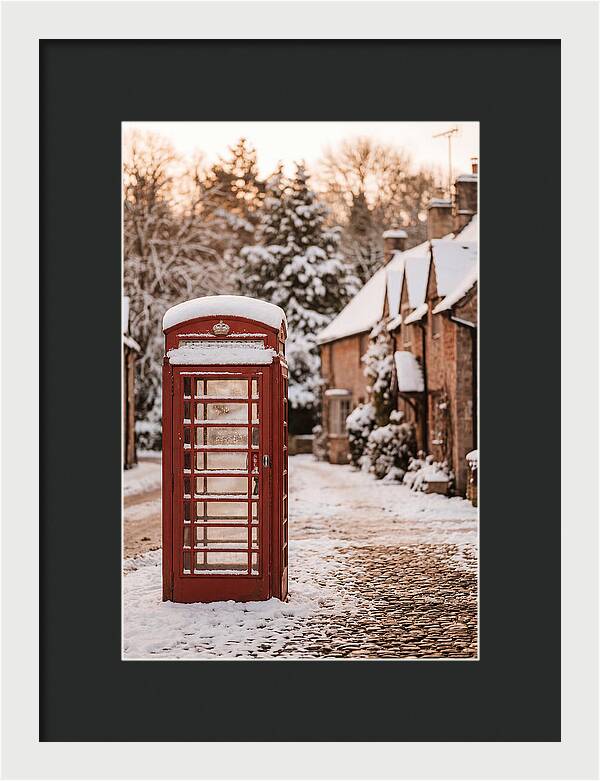 Winter Wonderland Phone Box