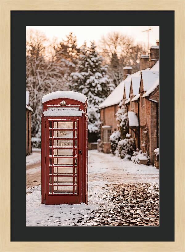 Winter Wonderland Phone Box